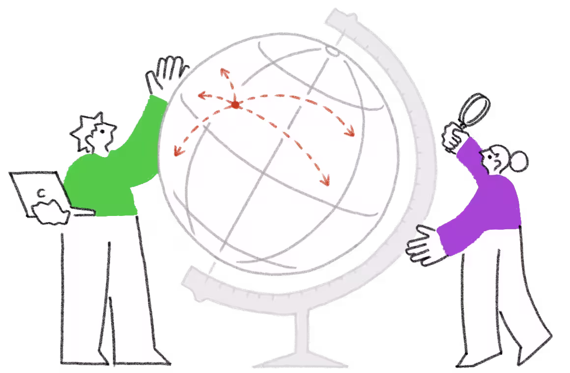 デザイン思考について説明しているイラスト