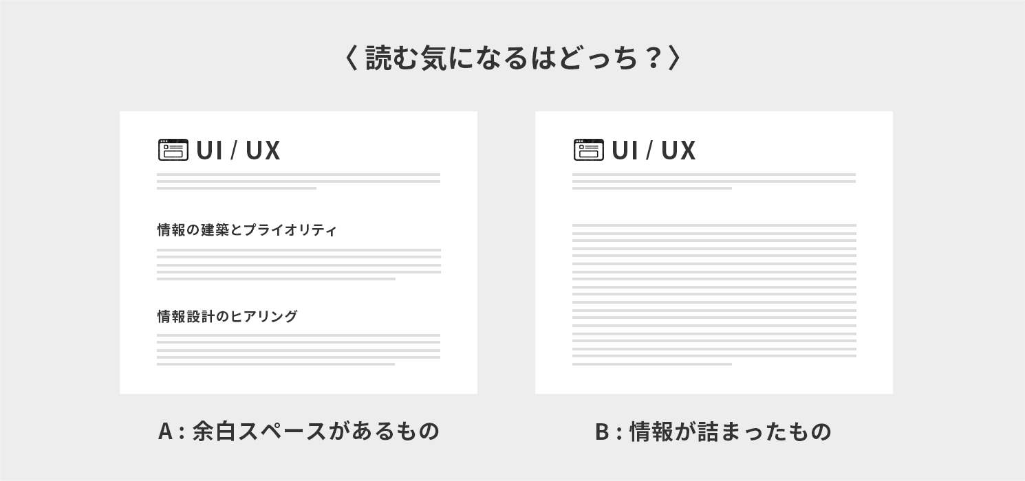 読む気になるのはどっち?