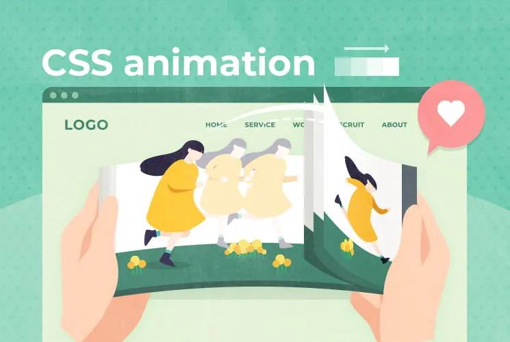 CSSアニメーションイラストをパラパラ漫画のように動かしてみた！