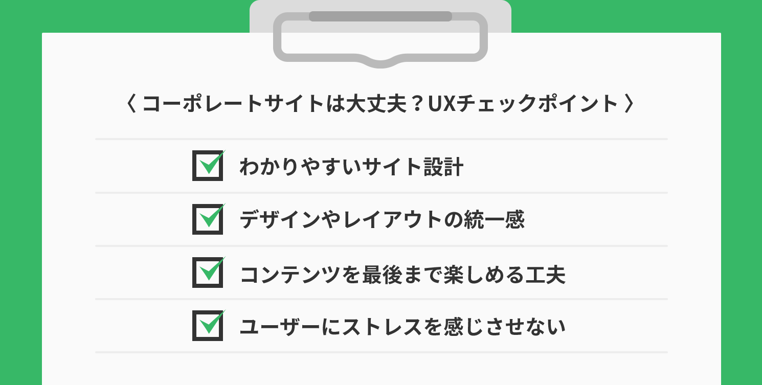 UXチェックポイント
