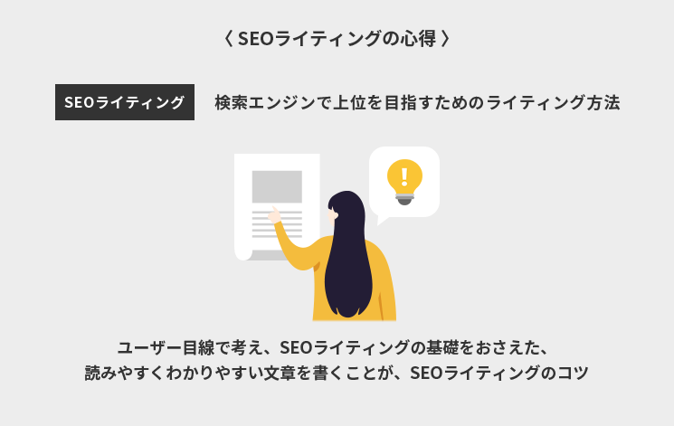 SEOライティングの心得