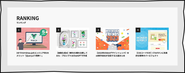 ランキング「RANKING」