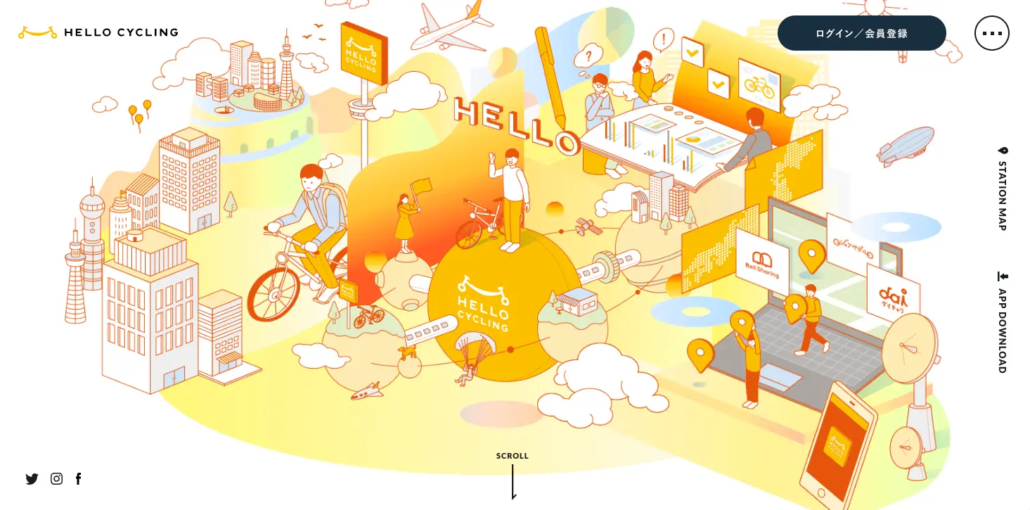 HELLO CYCLING｜OpenStreet株式会社