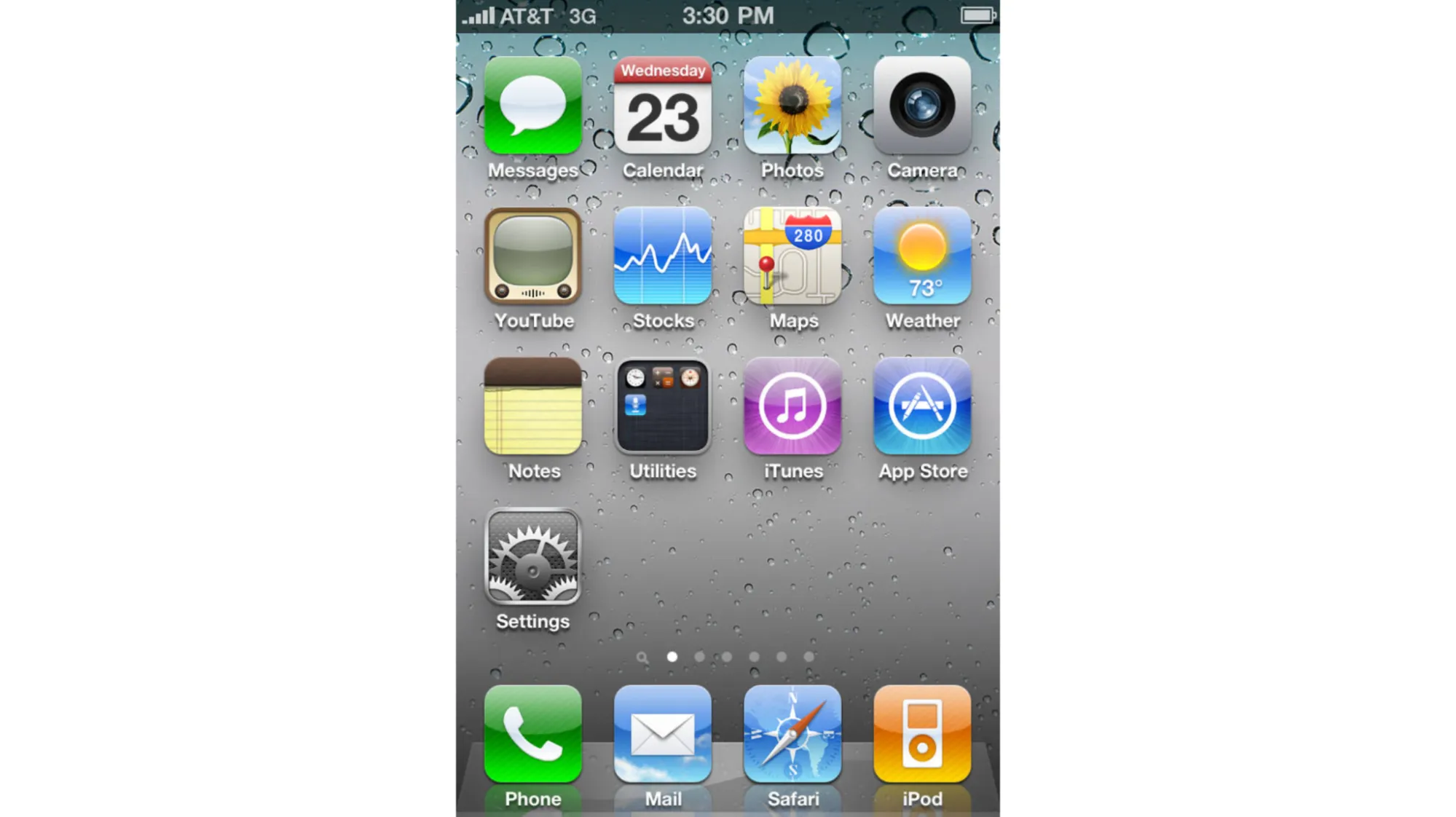 iPhoneの画面
