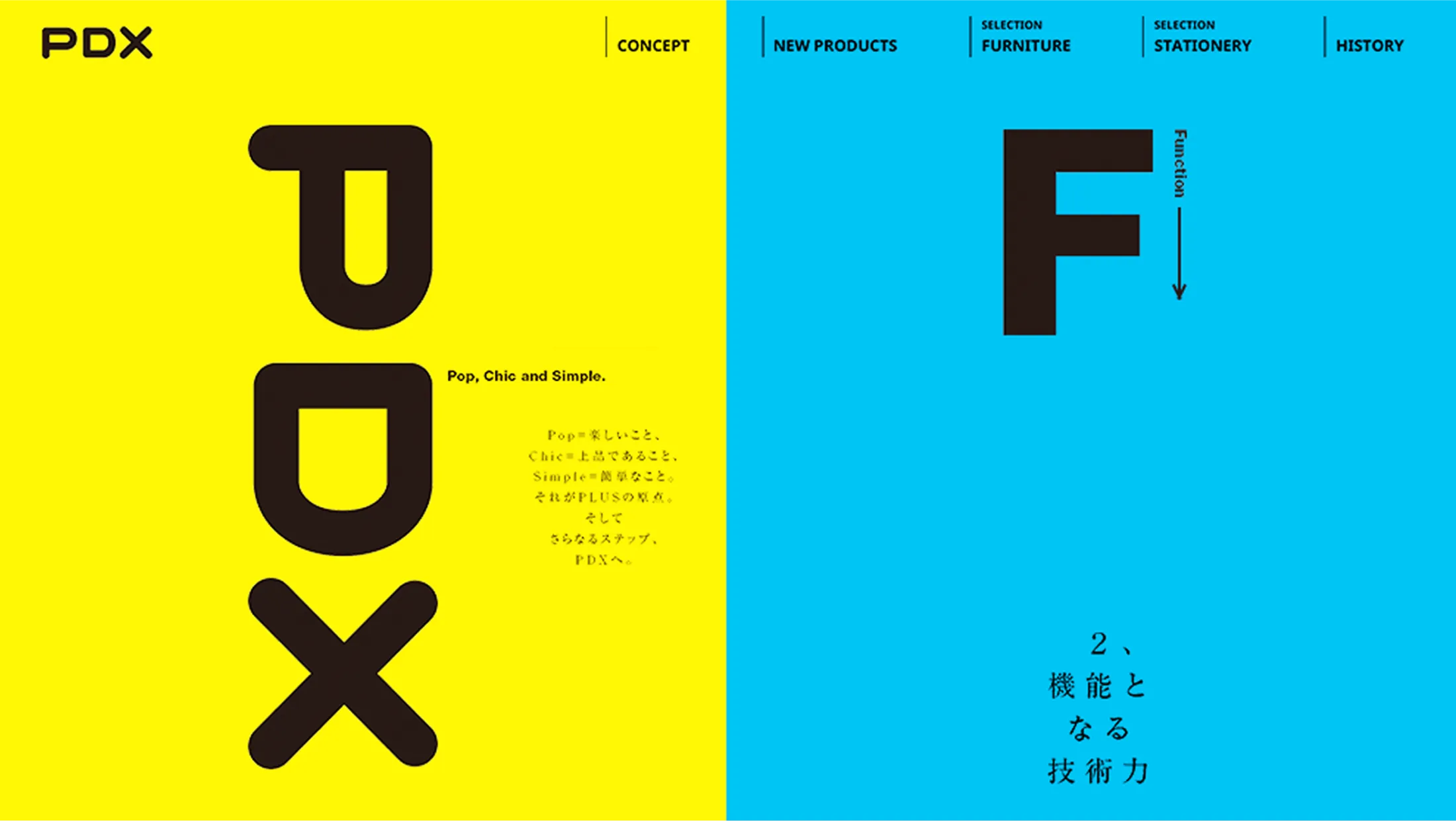Plus Design X プロモーションサイトTOP