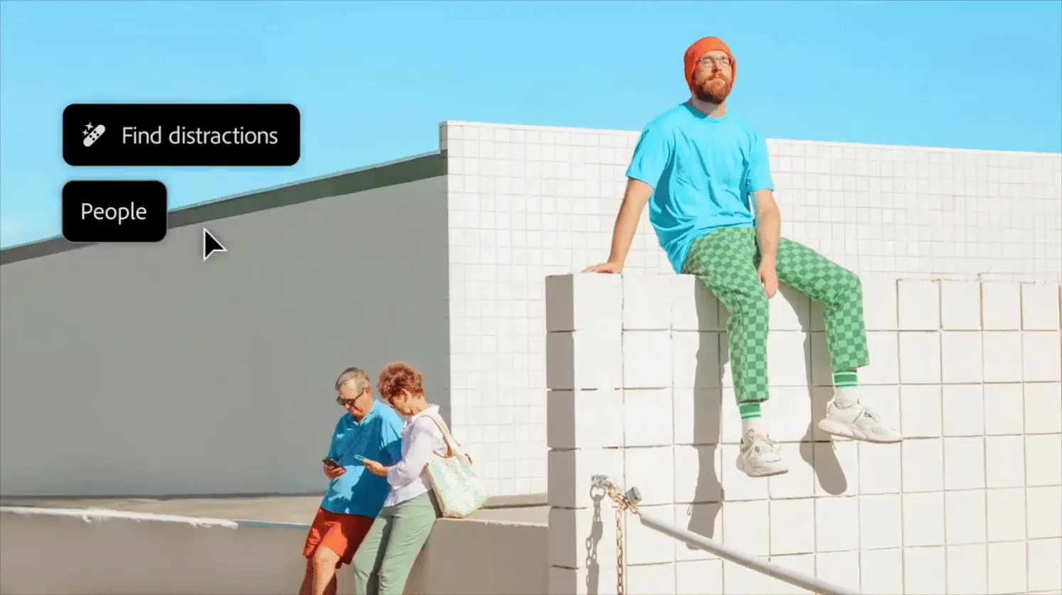 Photoshop：「Distraction Removal」機能とは？