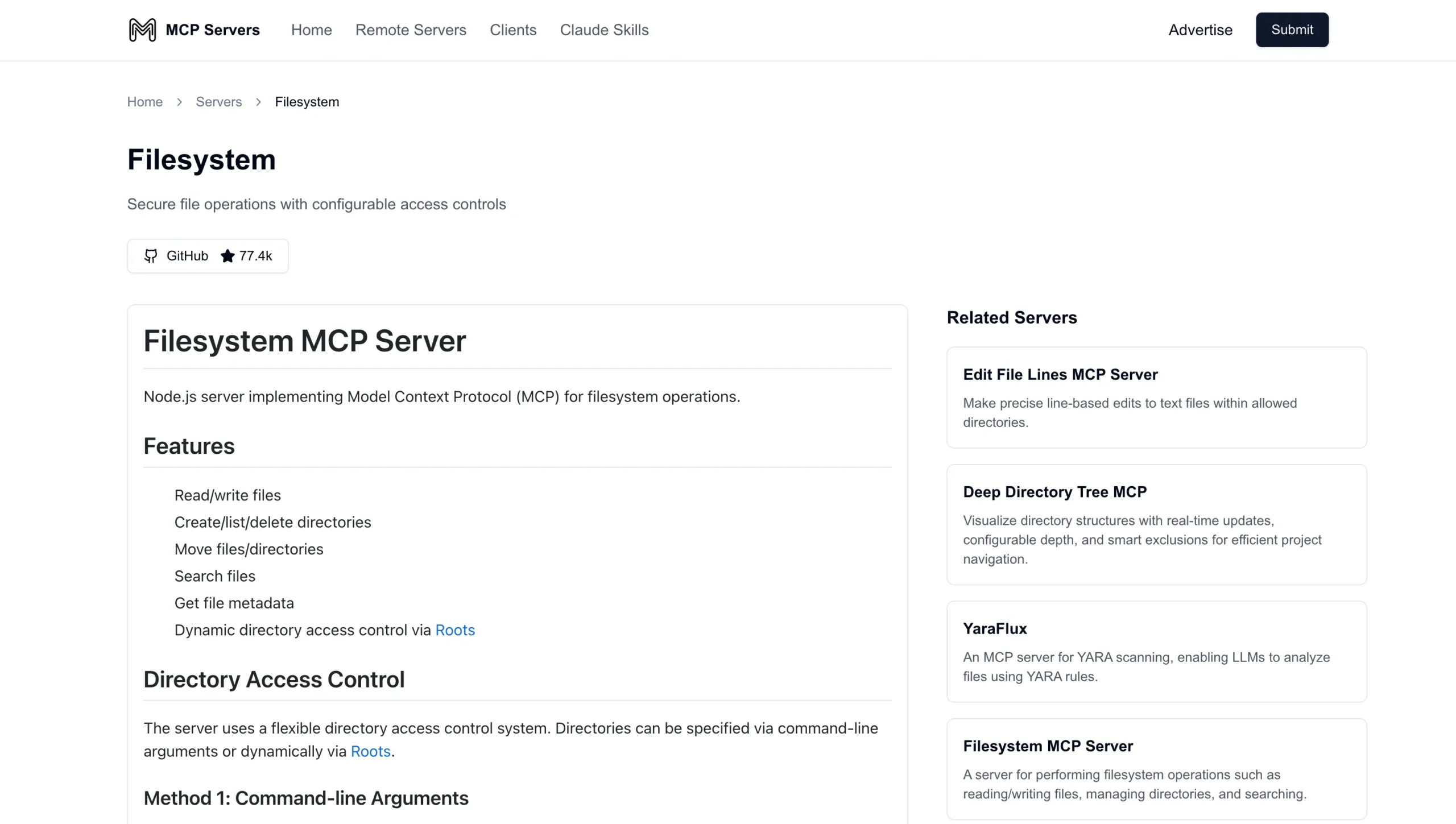 Filesystem MCP Server