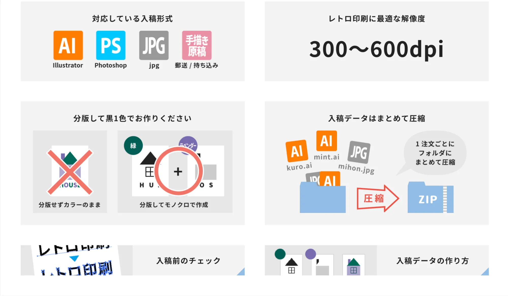 レトロ印刷
