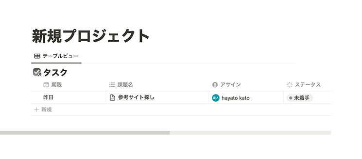 紐付けたいプロジェクトの詳細ページに貼り付け