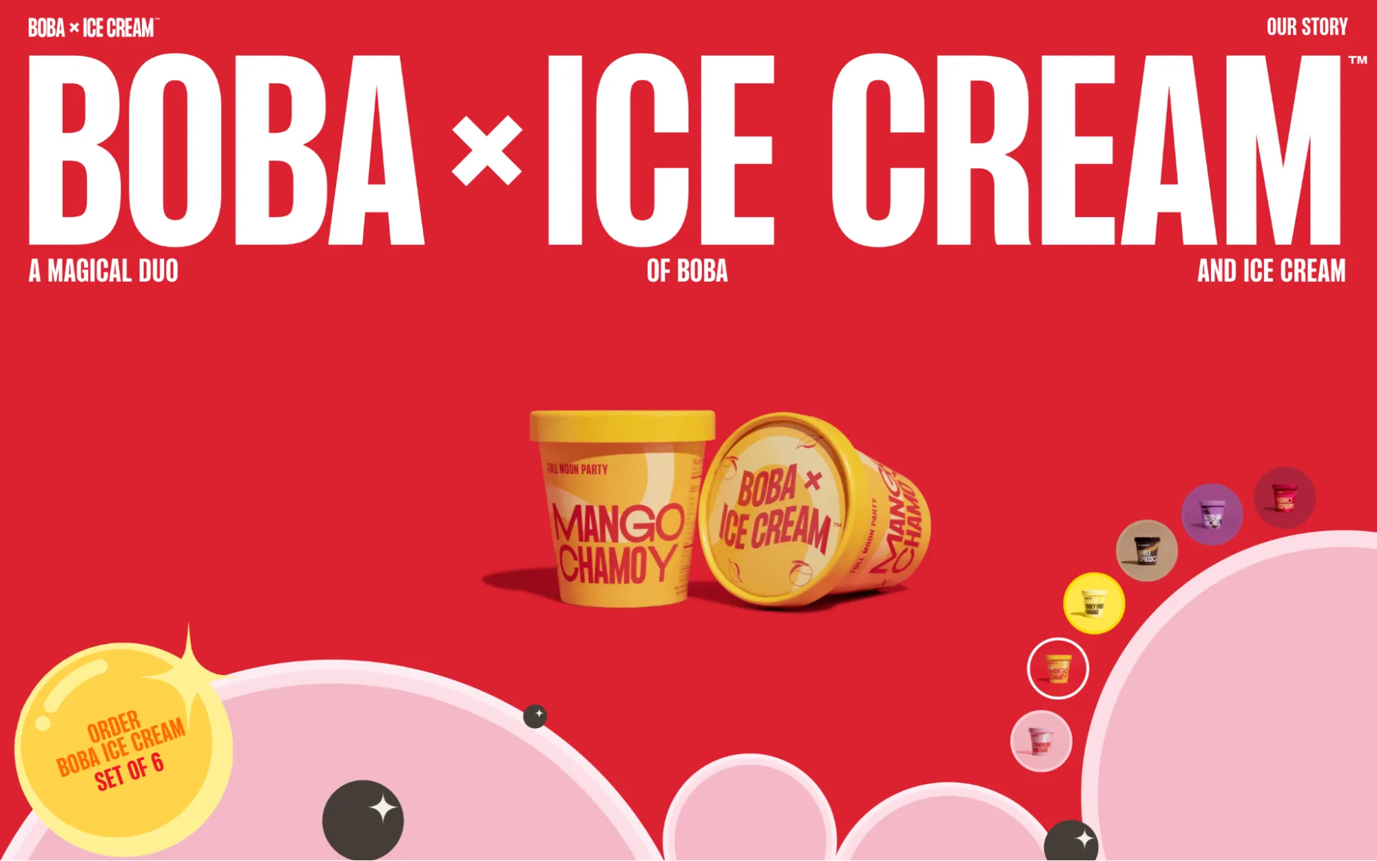BOBA × ICE CREAM