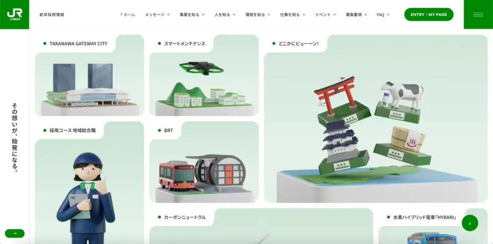 JR東日本のオウンドメディア